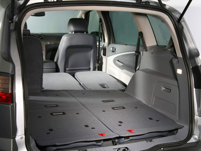 capacidad del maletero del ford s max hasta cuantos litros caben