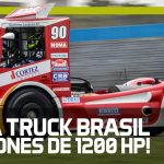 Carrera emocionante de camiones en Brasil: velocidad y destreza en las pistas