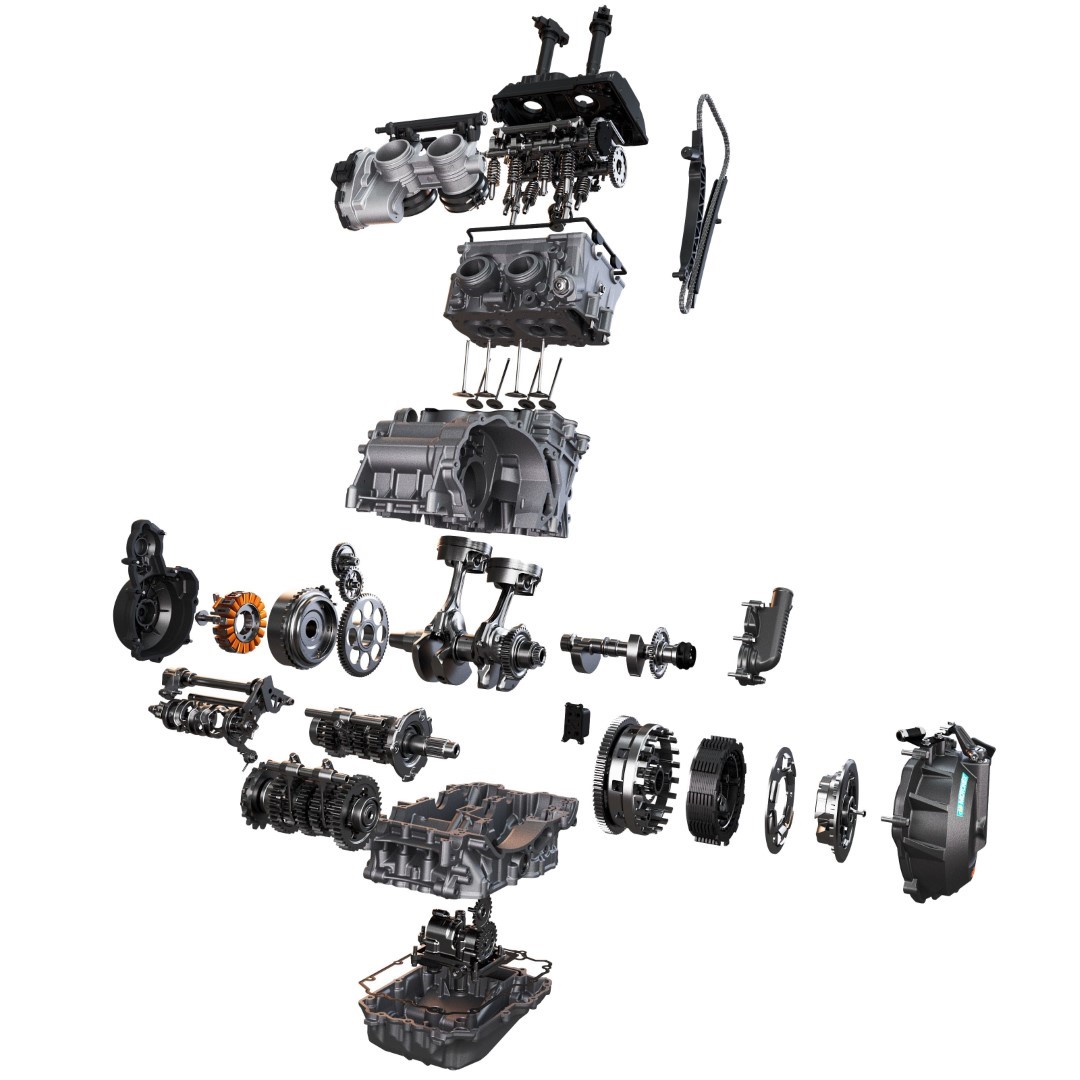Guía para conocer la fabricación del motor 890 de KTM