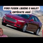 Potente motor del Ford Fusion Titanium: Todo lo que debes saber